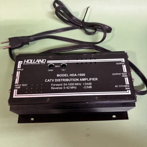 Holland electronics hda 1000 - holland, hda-1000